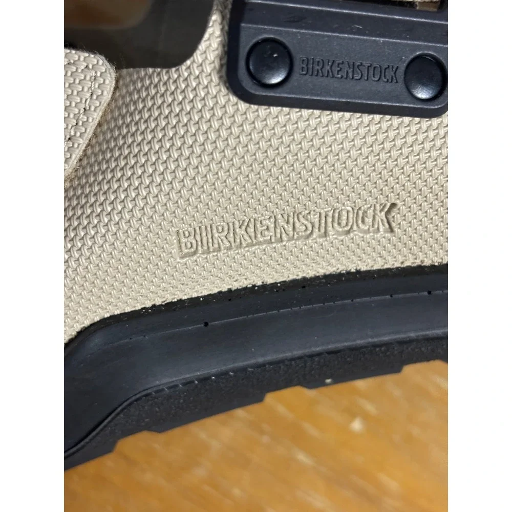 Birkenstock Tatacoa Sand Men Sandal 43 Tan Black Birko-Flor 1013759